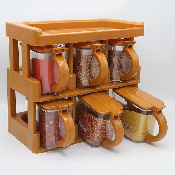 Master Chef 6 Pcs Chili Spice Rack