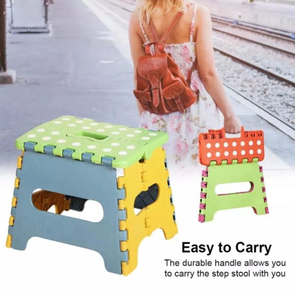 Multi Purpose Portable Folding Stool For Kids Or Adults - Image 2