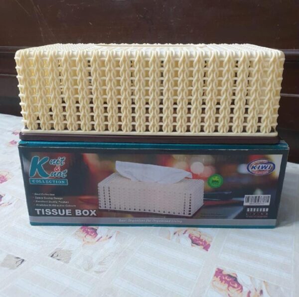 Office table wooden tissue paper box - Image 2