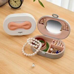 Silicone Premium Bowknot jewelry Organizer Box with Package