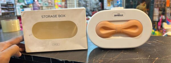 Silicone Premium Bowknot jewelry Organizer Box with Package - Image 2